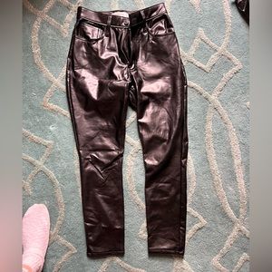 Leather pants - Abercrombie